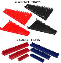 wrench and socket tray sets